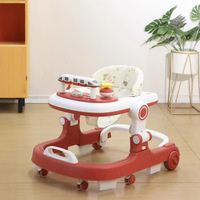 Andador para Bebés con Ruedas y Asiento 4 en 1, Andador de Aprendizaje de Alta Calidad, Andador para Sentarse y Ponerse de Pie, Andador para Niños