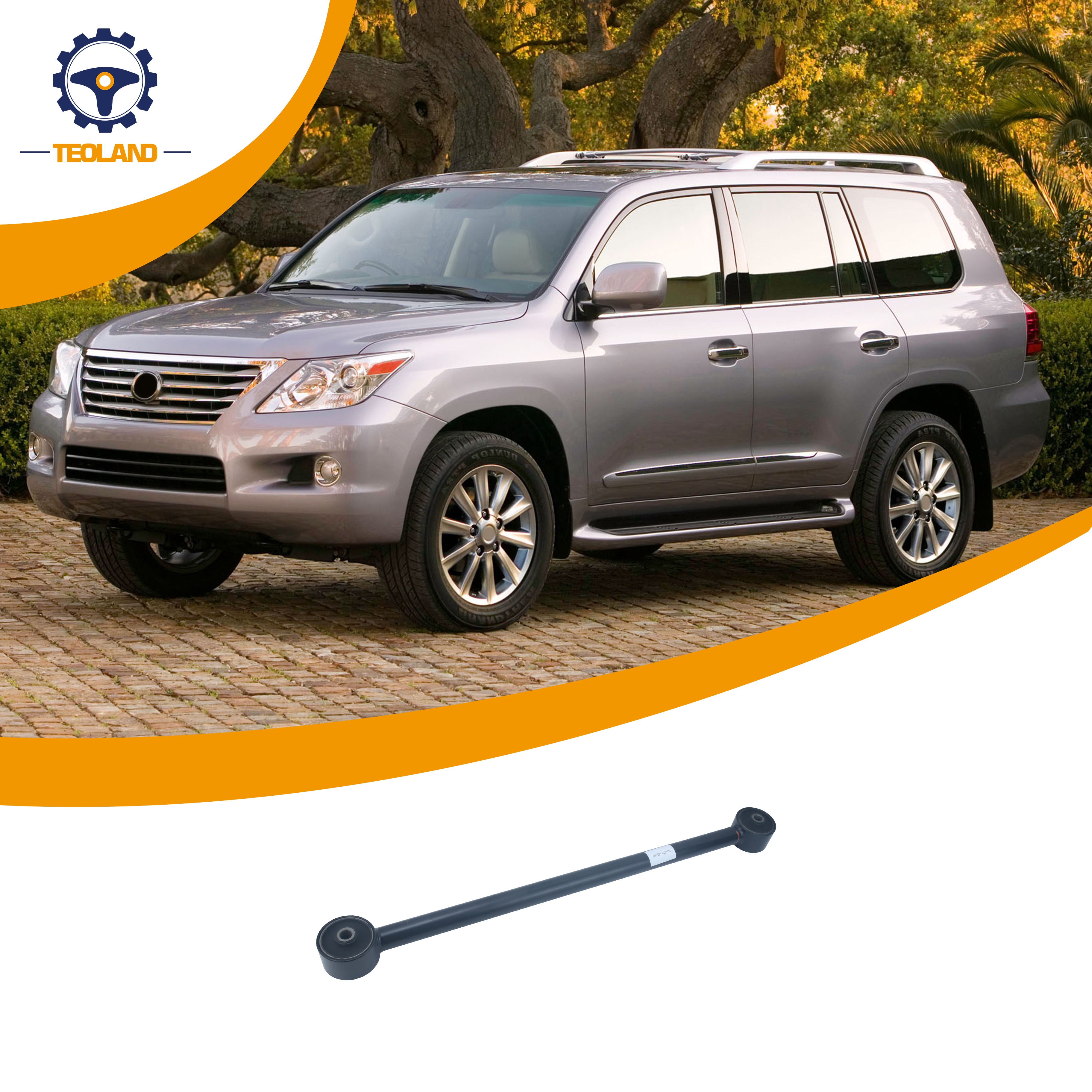 ロッド t High Quality Rear Axle Rod Lower Control Link for Toyota