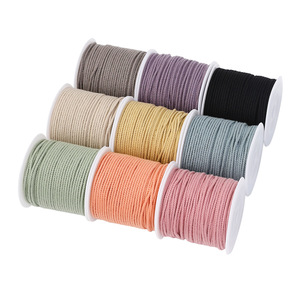 Nine-Colored Ribbon Braided Rope 1K28 Multicolor For Jewelry Making Necklace Bracelet DIY Craft Decorative Accessories - Product Image 5