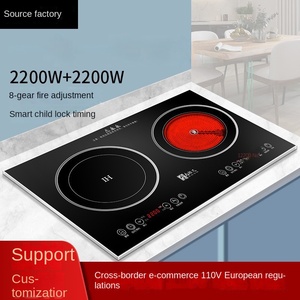 Estufa de Inducción Independiente para Hoteles, Restaurantes y Servicios de Catering, de un Solo Quemador, Panel de Cerámica, Control Táctil, Función de Vapor y Hervido, Impermeable - Product Image 6