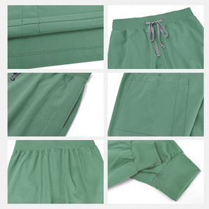 Divisa Medica Unisex per Donne, Top e Pantaloni in Tessuto Intrecciato, Costume Ospedaliero per Infermieri, Comodo e Pratico - Product Image 5