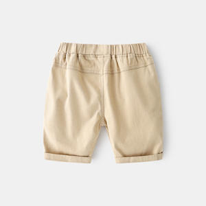 Bermuda décontracté taille moyenne pour enfants Pantalon confortable et respirant pour garçons Essentiels d'été pour bébés de 3 à 8 ans - Product Image 3