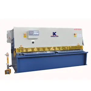 Metal Shear Machine for 4*3200 ESTUN E21 System with Fast Speed and System Safety swing beam shear