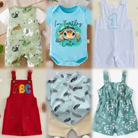 Pacas de Ropa Infantil Usada al por Mayor - Conjuntos de Verano para Niños de Diferentes Edades, Liquidación de Stock de Moda en Poliéster y Algodón