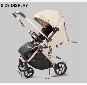 <span class=keywords><strong>Poussette</strong></span> de voyage légère Kidilo avec pliage compact, inclinaison multi-positions, capote avec <span class=keywords><strong>pare</strong></span>-<span class=keywords><strong>soleil</strong></span> escamotable, <span class=keywords><strong>poussette</strong></span> parapluie Z8 - Product Image 2