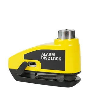 Kunci Cakram Motor 120dB Bahan Zinc Alloy, Aman dan Tahan Lama, Anti Maling untuk Sepeda Motor dan Skuter - Product Image 1