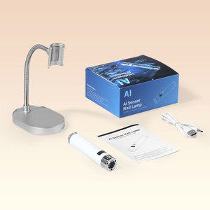 Hanyi cao cấp không dây ai Cảm biến Đèn móng tay G1 6 màu sắc LED hiển thị Máy tính để bàn cầm tay UV LED ánh sáng OEM tùy chỉnh đèn móng tay - Product Image 4