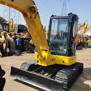 Miniexcavadora hidráulica Komatsu PC55 modelo 2017 usada en Japón con motor y bomba probada e inspeccionada a la venta - Product Image 1