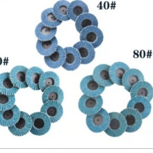 Discos de Láminas Kangxin de 2 Pulgadas (50 mm) y 3 Pulgadas (75 mm) de Zirconio Azul, Discos Abrasivos de Tela para Lijar y Pulir Metal y Madera - Product Image 4