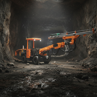 Nouvelle conception de foreuse géante / Foreuse de tunnel entièrement hydraulique Jumbo KJ311 / Grande foreuse de tunnel
