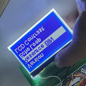 128X64 FSTN Grafik COG LCD Treiber IC ST7565R reflektierender Positiver 12864-1008 LCD