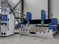 Granit/Marmor/Jade Dual Independent Spindeln CNC-Gravier maschine für architekto nische Dekoration/Grabstein schnitzerei/Kunst handwerk