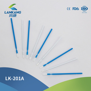 Dental <b>Brushes</b> LK-201A Plastic Disposable Oral Care Tools For Adults Blue And White 100 Pcs Per <b>Bottle</b> - Product Image 5