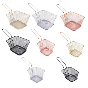 Bộ Lọc Dầu Ăn Cho Nhà Bếp, Dụng Cụ Lọc Dầu Chiên Nhỏ Bằng Thép Không Gỉ Khoai Tây Chiên Giỏ Thép Không Gỉ Khoai Tây Chiên - Product Image 4