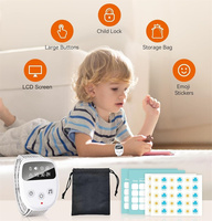 Alarme d'énurésie sans fil avec musique, son puissant, vibrations fortes, 80 dB, batterie au lithium rechargeable, pour les dormeurs profondément endormis