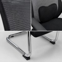 Chaises en maille confortables en forme de nœud, chaises d'apprentissage sédentaires pour la maison, chaises de bureau pour ordinateur avec protection du dos