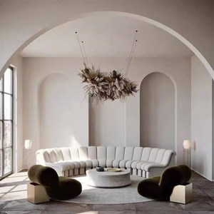 Italian Minimalist Snake Sofa Light Luxury Irregular Creative Designer Leisure Modular Combination Sofa - Product Image 1