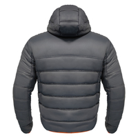 Doudoune Homme Haut de Gamme Personnalisée Matelassée Chaude d'Hiver à Capuche Style Tendance