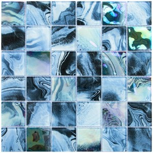 <span class=keywords><strong>Mosaïque</strong></span> <span class=keywords><strong>de</strong></span> piscine en verre bleu, carreaux <span class=keywords><strong>de</strong></span> <span class=keywords><strong>mosaïque</strong></span> <span class=keywords><strong>de</strong></span> verre irisés pour la décoration <span class=keywords><strong>de</strong></span> piscine, spa, hôtel - Product Image 4