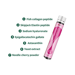 Boisson de collagène de type I et <span class=keywords><strong>III</strong></span> à haute dose pour la fermeté de la peau et la réduction des rides - Formule à absorption rapide - Product Image 4