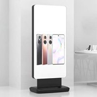 Panneau publicitaire lumineux LED extérieur vertical sur pied double face résistant au vent