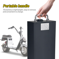 Baterai Lithium-ion Sepeda Listrik 60V 10Ah 20Ah 30Ah 40Ah 50Ah 60Ah Cocok untuk Daya Motor 2000W 3000W 4000W 5000W