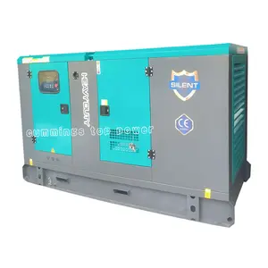 พร้อม ATS 50hz ดีเซลอัตโนมัติ 64kw 80kva ราคาเครื่องกําเนิดไฟฟ้าเงียบพร้อมเครื่องยนต์คัมมินส์