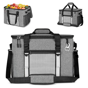 Leakproof & Waterproof Foldable with Shoulder Strap Large 50L Cartoon Pattern Polyester Portable <b>Cooler</b> for 75 <b>Cans</b> - Product Image 1