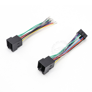 JVC 2017 16 pin Adapter Cáp ISO xe đài phát thanh tương thích với đài phát thanh xe kewnood dây nịt dây điện - Product Image 5