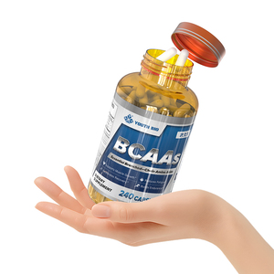 Capsules d'acides aminés BCAA de qualité sportive en gros 2:1:1 – Soutien quotidien pour l'entraînement des athlètes et des culturistes – En stock – 240 capsules - Product Image 1