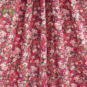 Tissu <span class=keywords><strong>Thorpe</strong></span> 100% coton de haute qualité, imprimé floral rose style années 80, pour vêtements, chemises et artisanat - Product Image 6