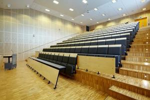 Напольное/настенное сиденье с деревянным покрытием, стулья для церковных церемоний, стулья для театра - Product Image 2