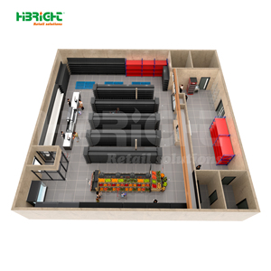 Convenience Store Shelf and <b>Drinks</b> Cooler One-Stop Design Service - Product Image 2