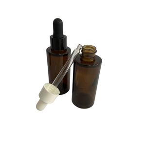 Mẫu Mỹ Phẩm Bao Bì Mini Hổ Phách Tinh Dầu Dropper Chai 1Ml 2Ml 3Ml <span class=keywords><strong>5Ml</strong></span> Với Màu Đen Nhựa Dropper Cap PP Cổ Áo - Product Image 4