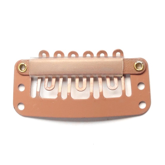 Wholesale Customized U Shape Metal Snap Clips Hair Extension Wig Accessories