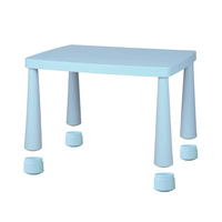 HANYEE Ensemble table et chaises en plastique de qualité pour enfants, table d'activité rouge multicolore pour l'école, le parc, l'intérieur de la maternelle