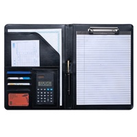 Nouvelle mode, porte-documents en cuir PU A4, porte-documents, porte-documents de conférence, porte-documents de signature