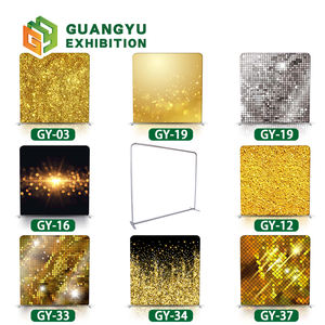 Aluminum Stand Wall Backdrops Stretchable Tension Fabric Backdrop Advertising 15ft by 10ft White Photography <strong>Background</strong> - Product Image 5