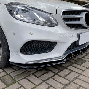 Kit de carrocería para parachoques delantero de coche, alerón, divisor y labio de parachoques para Benz W212 Modelo Deportivo E250 E350 E400 2013-2015 - Product Image 5