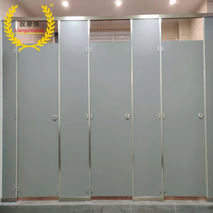 Panneau moderne en HPL cloison de toilette commerciale populaire pour attrayant nid d'abeille étanche pour les toilettes de salle de bain de bureau d'<span class=keywords><strong>occasion</strong></span> - Product Image 2