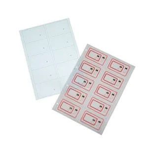 Factory Wholesale A3 A4 3*8 5*5 Layout HF 13.56mhz Classic 1k RFID Inlay Prelam Sheet