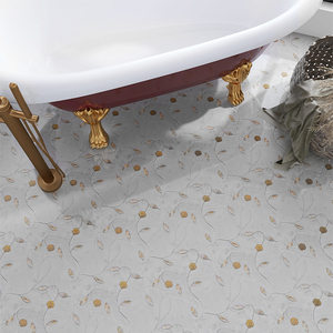 Tranh khảm đá cẩm thạch, xà cừ, vỏ trai, khảm đồng thau, kiểu mảnh ghép nước, dùng cho sàn nhà tắm và ốp tường bếp - Product Image 2