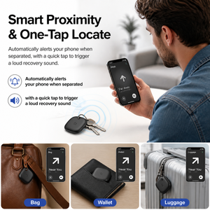 Traceur GPS intelligent Android Find My, certifié MFi et Google, localisateur d'objets et de clés, dispositif anti-perte pour iOS <span class=keywords><strong>iPhone</strong></span> Samsung - Product Image 6