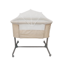 Lit bébé portable 2-en-1 de haute qualité pour enfants, berceau réglable en hauteur, lit bébé robuste avec cadre solide, berceau européen pour nourrissons