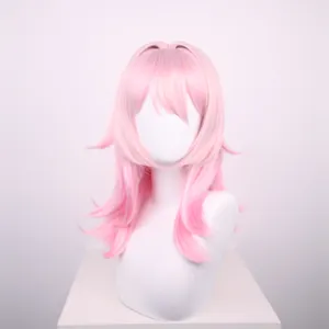 Honkai Star Rail March 7th Cosplay Wig High Quality Synthetic Wig Cosplay Anime Wigs