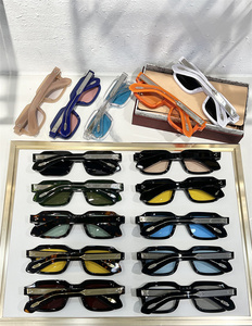 JMM手工制作高端高品质金属芯高档太阳镜豪华高档箭头铆钉醋酸纤维太阳镜日本制造 - Product Image 4