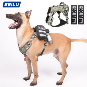 Nuovo stile gilet tattico per cani di grossa taglia all'aperto resistente all'acqua cane imbracatura tattica EscapeProof per cani di taglia media e grande - Product Image 1