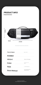 הליכה fanny pack crossbody תיק גב גב ירך אומנת אריז בד אישה גבר עם רצועה מתכווננת לטיולים רגליים - Product Image 5