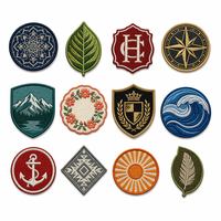 Patch Chenille Custom Grosir untuk Pakaian, Logo Hewan, Hati, Bordir Tenun, Patch Bordir Custom, Badge Bordir Custom
