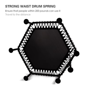 <span class=keywords><strong>Trampoline</strong></span> de <span class=keywords><strong>fitness</strong></span> pliable en gros, fournisseur de mini-trampolines, <span class=keywords><strong>trampoline</strong></span> d'exercice intérieur avec poignée réglable - Product Image 6